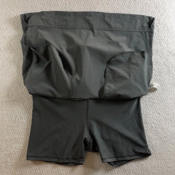Athleta Women's Athletic Skort Size 12 | Good Condition Classic Fit Slash Pocket - Picture 3 of 6